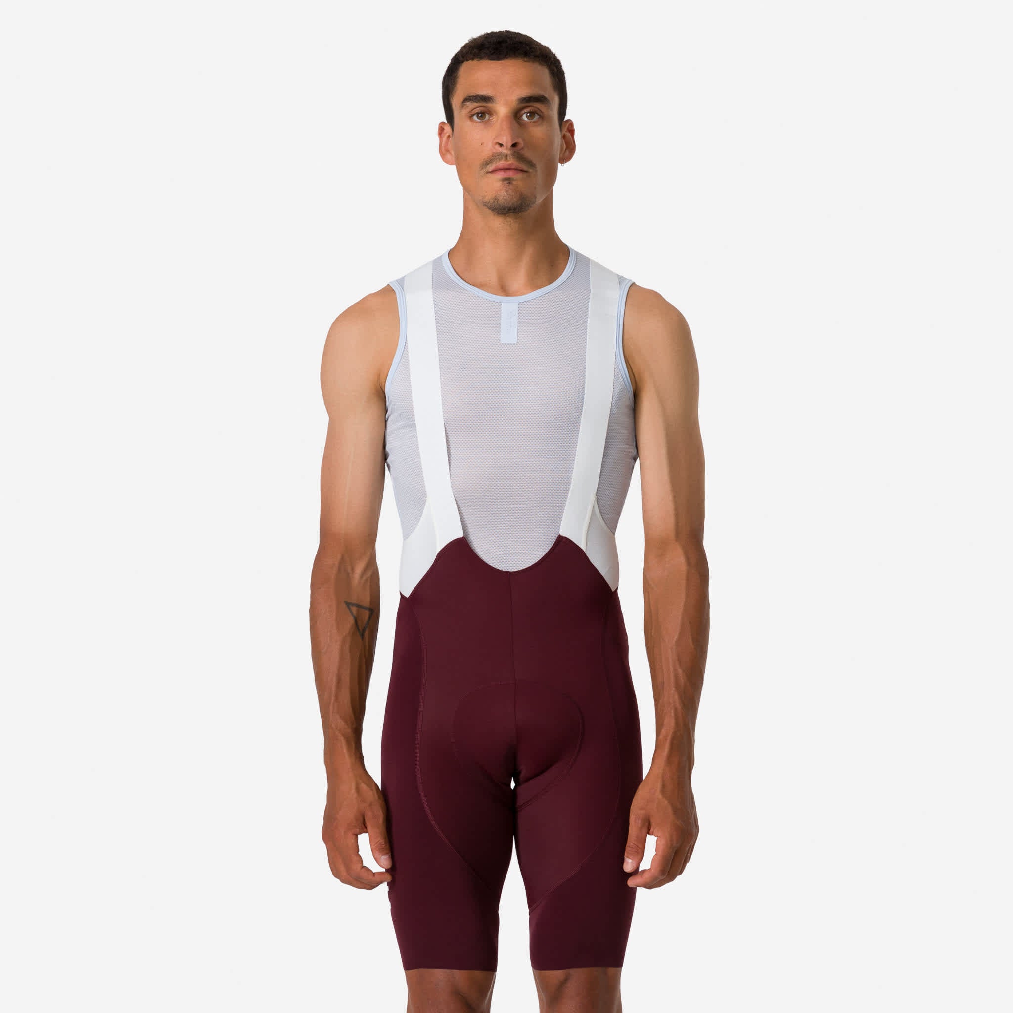 RAPHA Pro Team Bib Shorts III Regular - PRY Port/White - Image 3