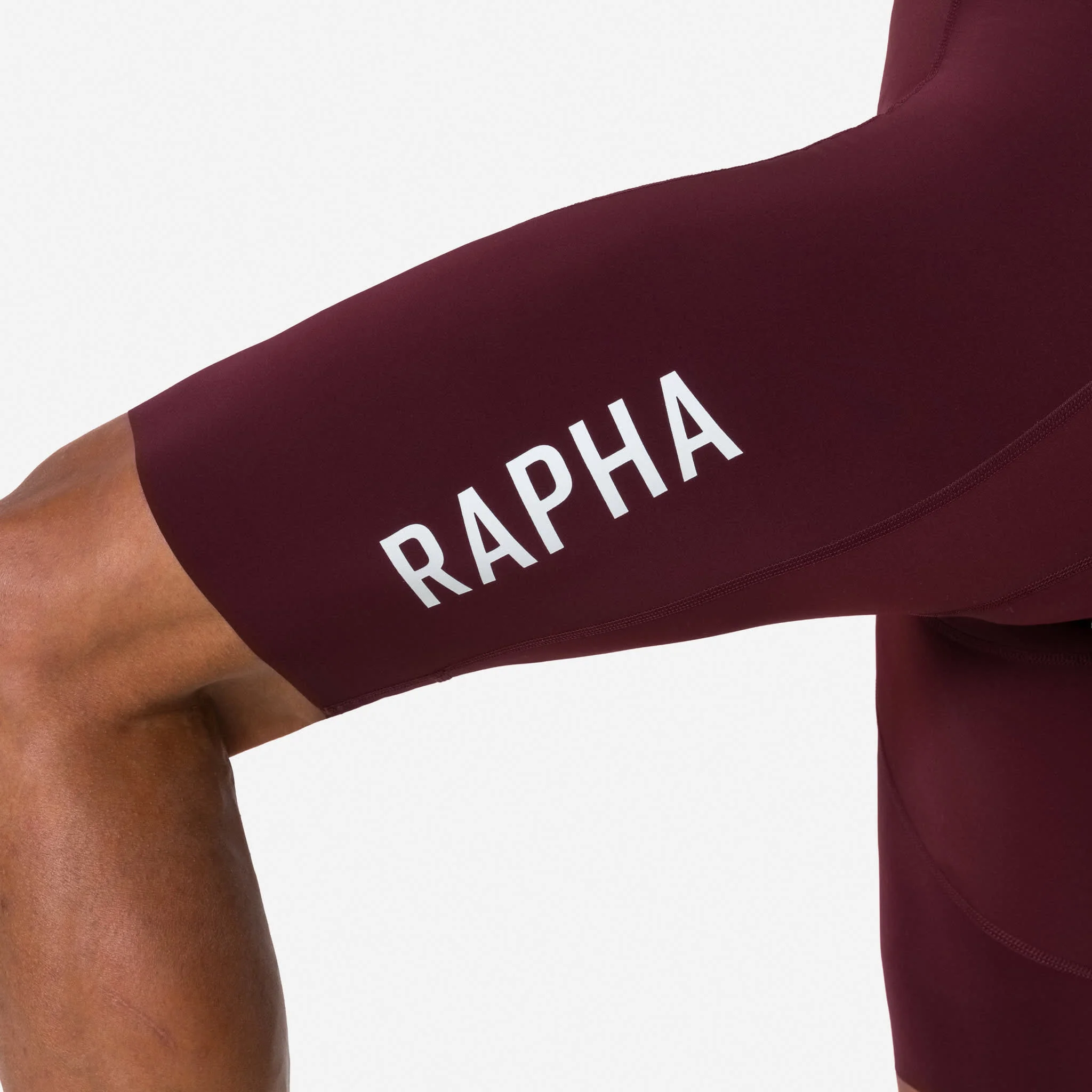 RAPHA Pro Team Bib Shorts III Regular - PRY Port/White - Image 5