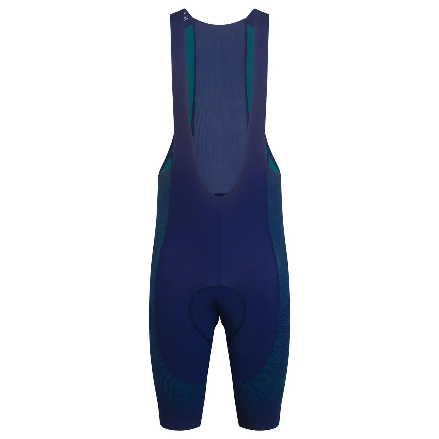RAPHA Pro Team Bib Shorts PowerWeave - MUG Navy/Green - Image 2