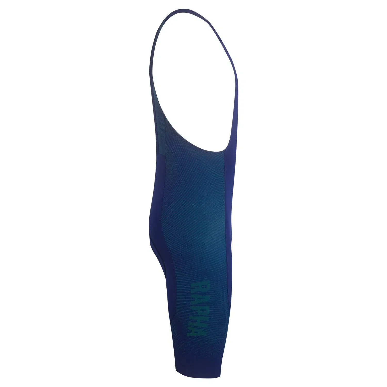 RAPHA Pro Team Bib Shorts PowerWeave - MUG Navy/Green - Image 6