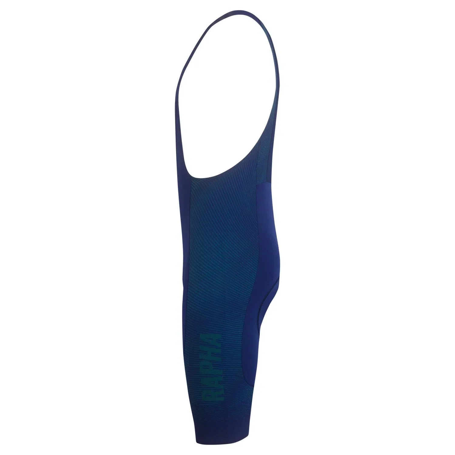 RAPHA Pro Team Bib Shorts PowerWeave - MUG Navy/Green - Image 7