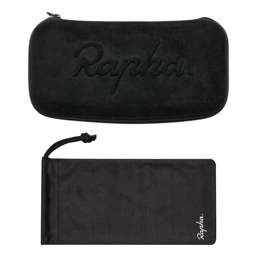 RAPHA Pro Team Frameless Glasses - BLK Black/Black Mirror Lens - Image 4