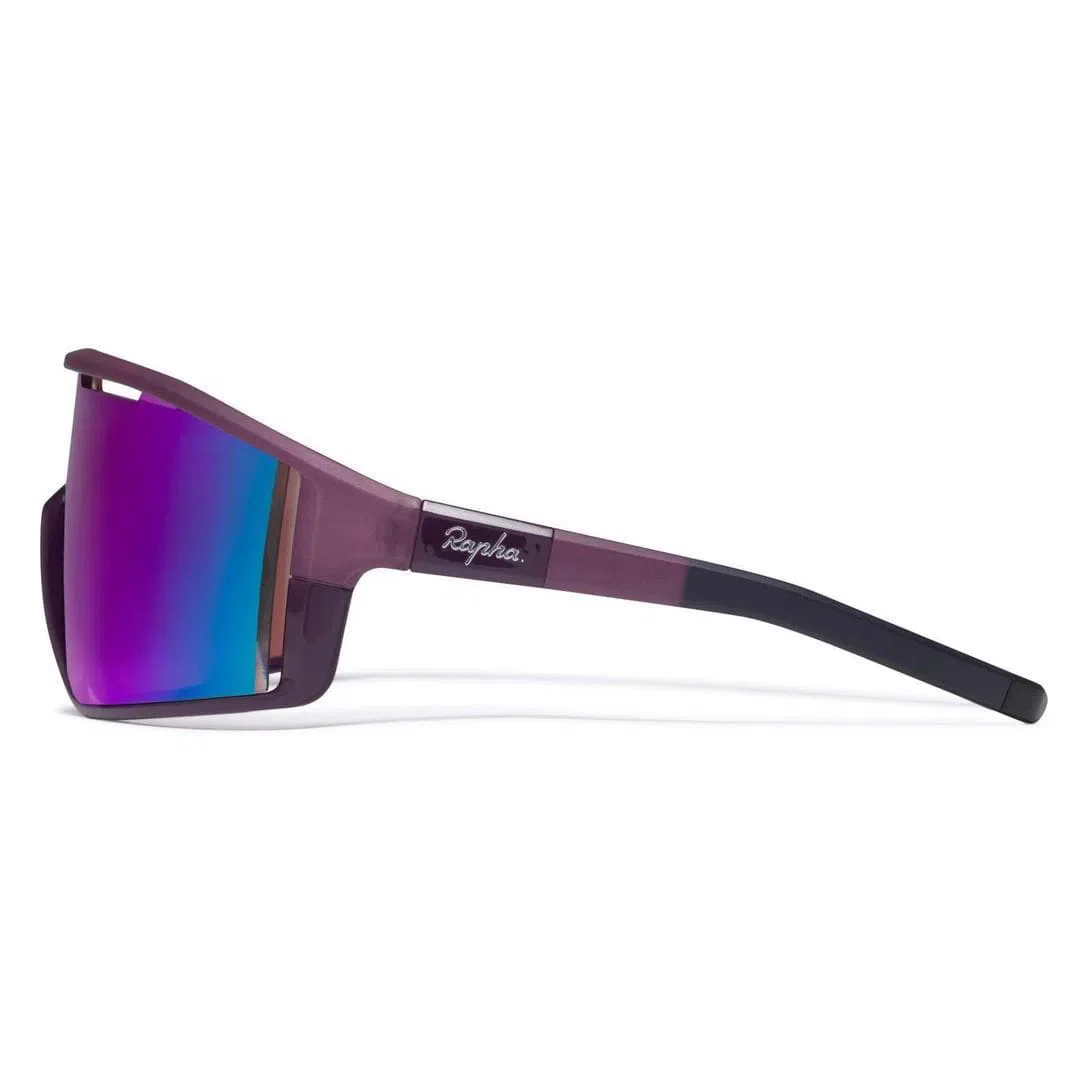 RAPHA Pro Team Full Frame Glasses - VPL Violet/Purple Green Lens - Image 3