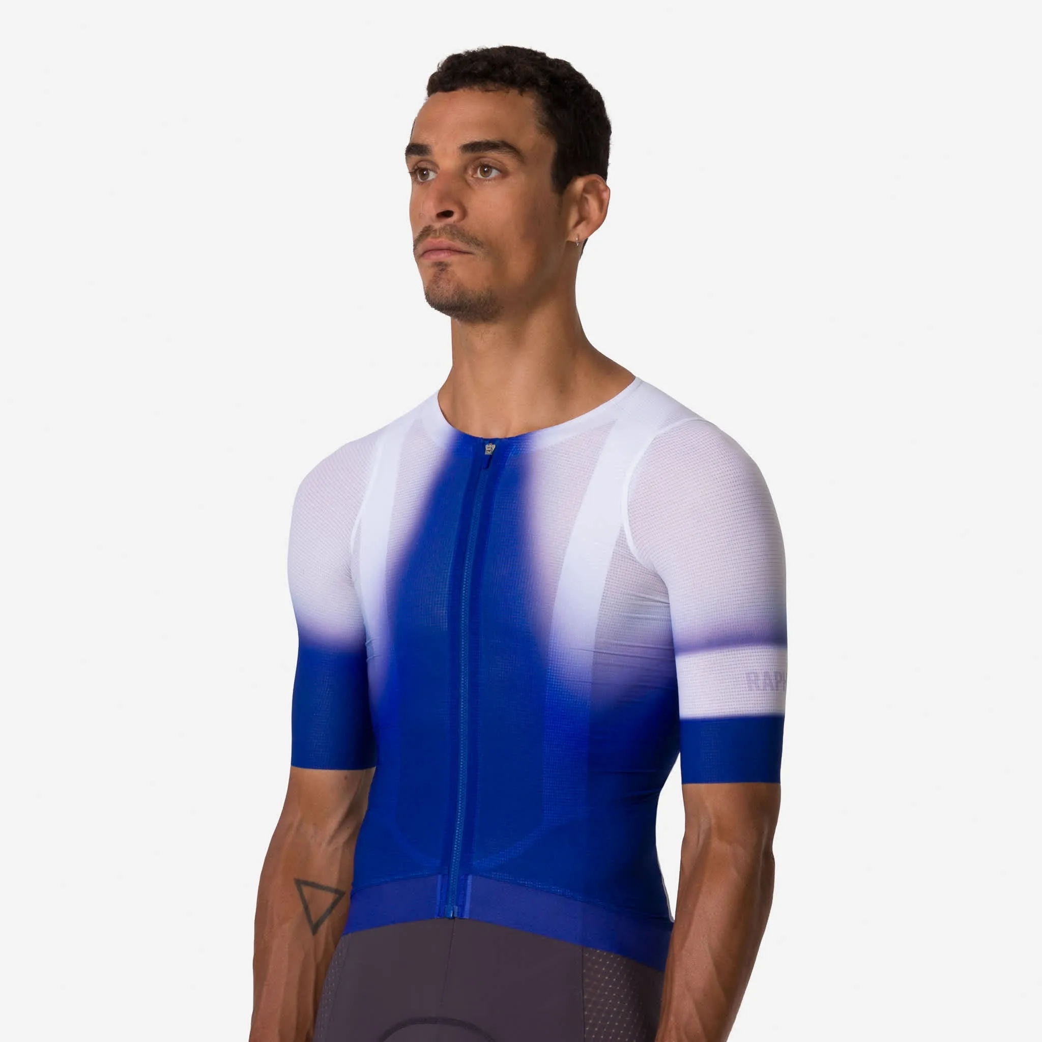 RAPHA Pro Team Ghost Jersey - SFP Blue / Lilac / Light Blue Gray - Image 4