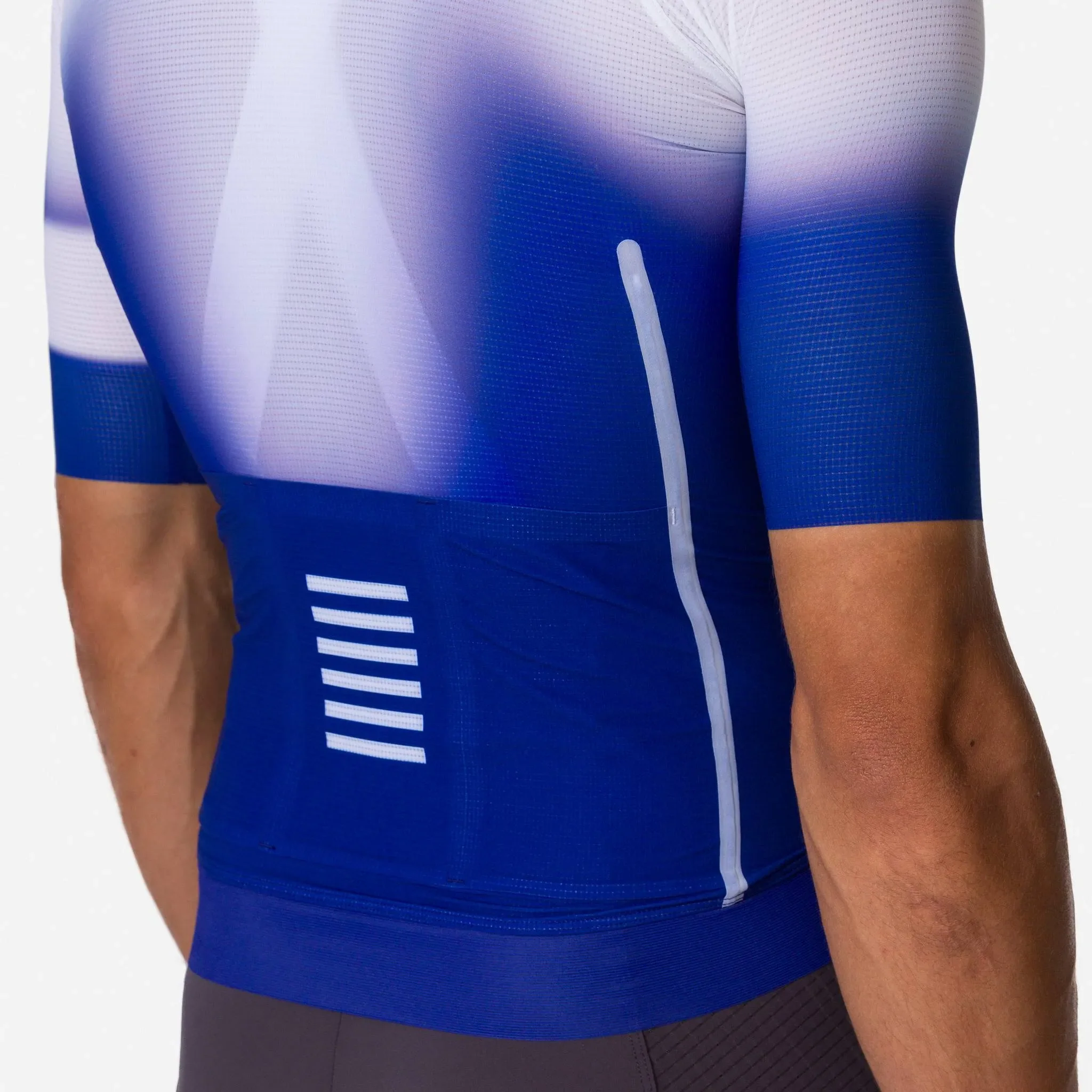 RAPHA Pro Team Ghost Jersey - SFP Blue / Lilac / Light Blue Gray - Image 6