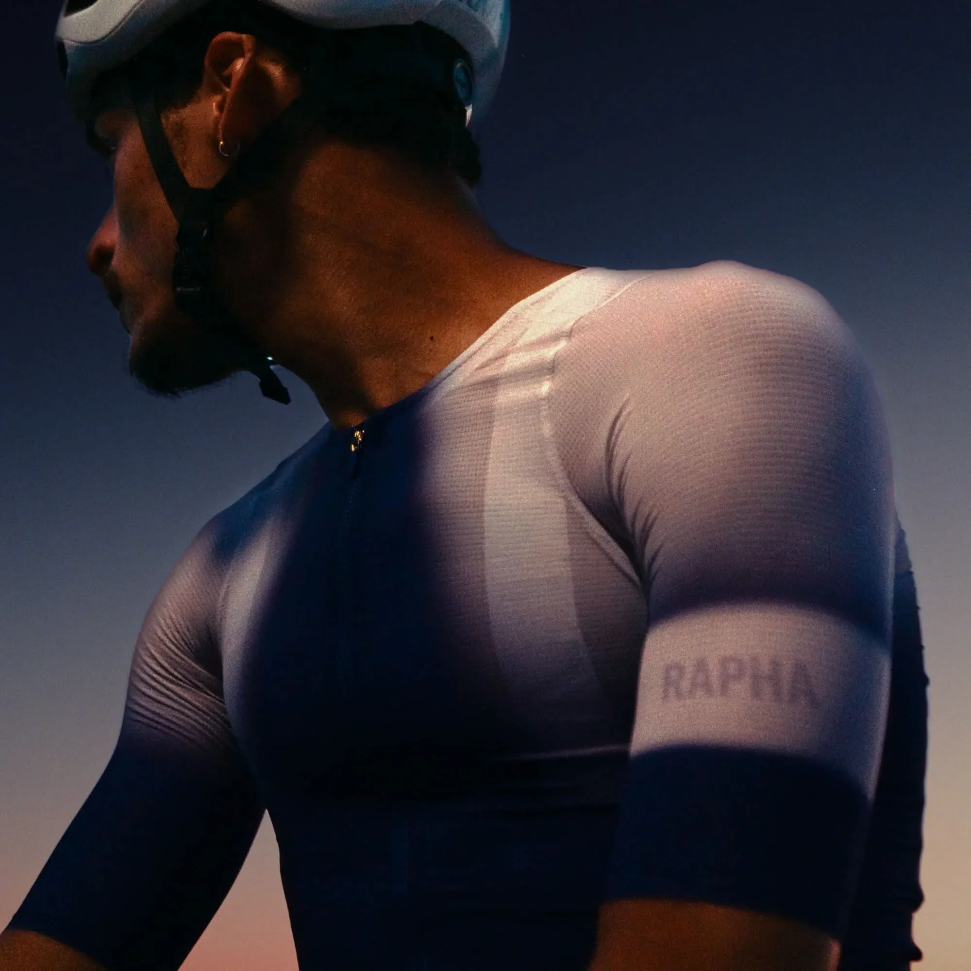 RAPHA Pro Team Ghost Jersey - SFP Blue / Lilac / Light Blue Gray - Image 7