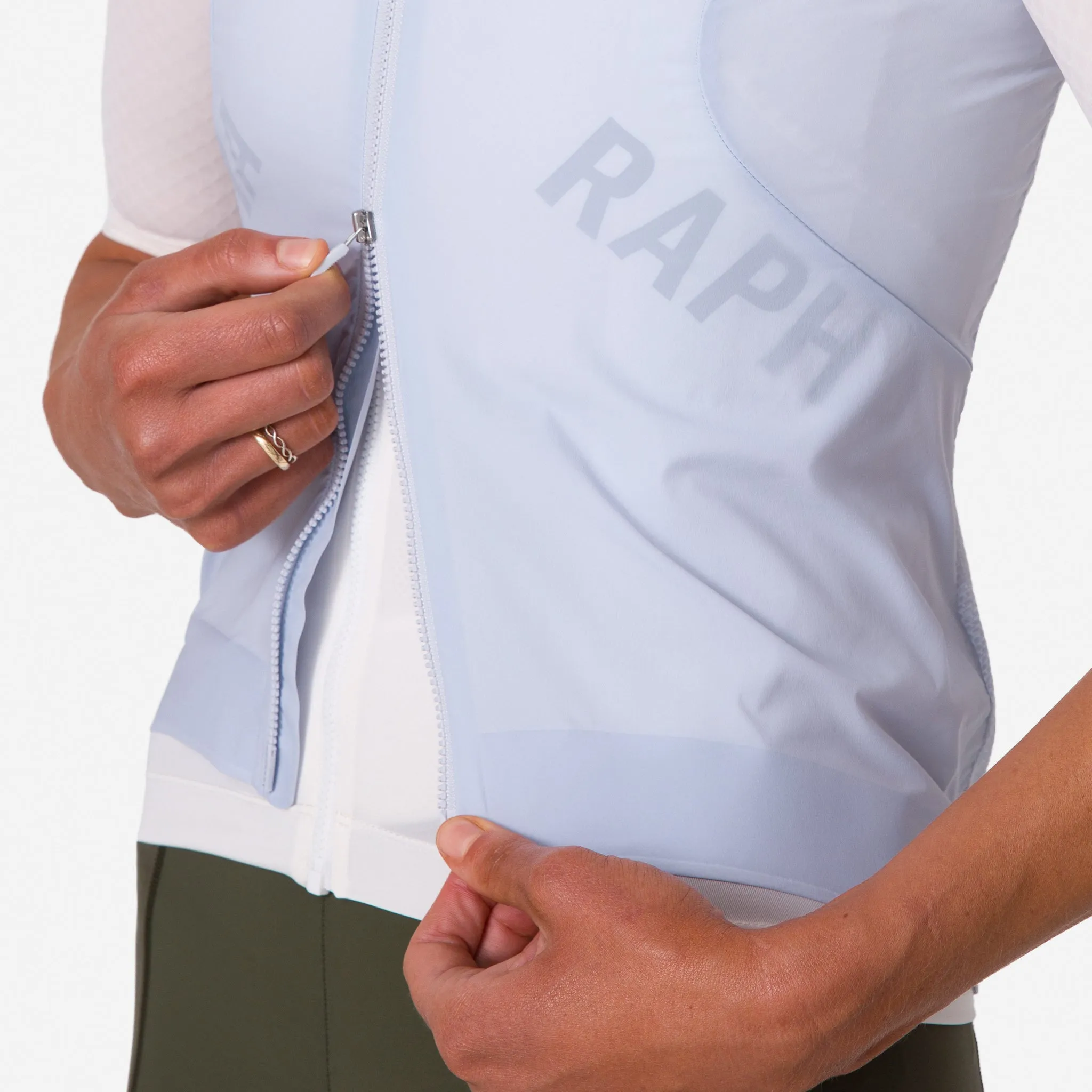RAPHA Pro Team Gilet Women - Ice/Silver - Image 5