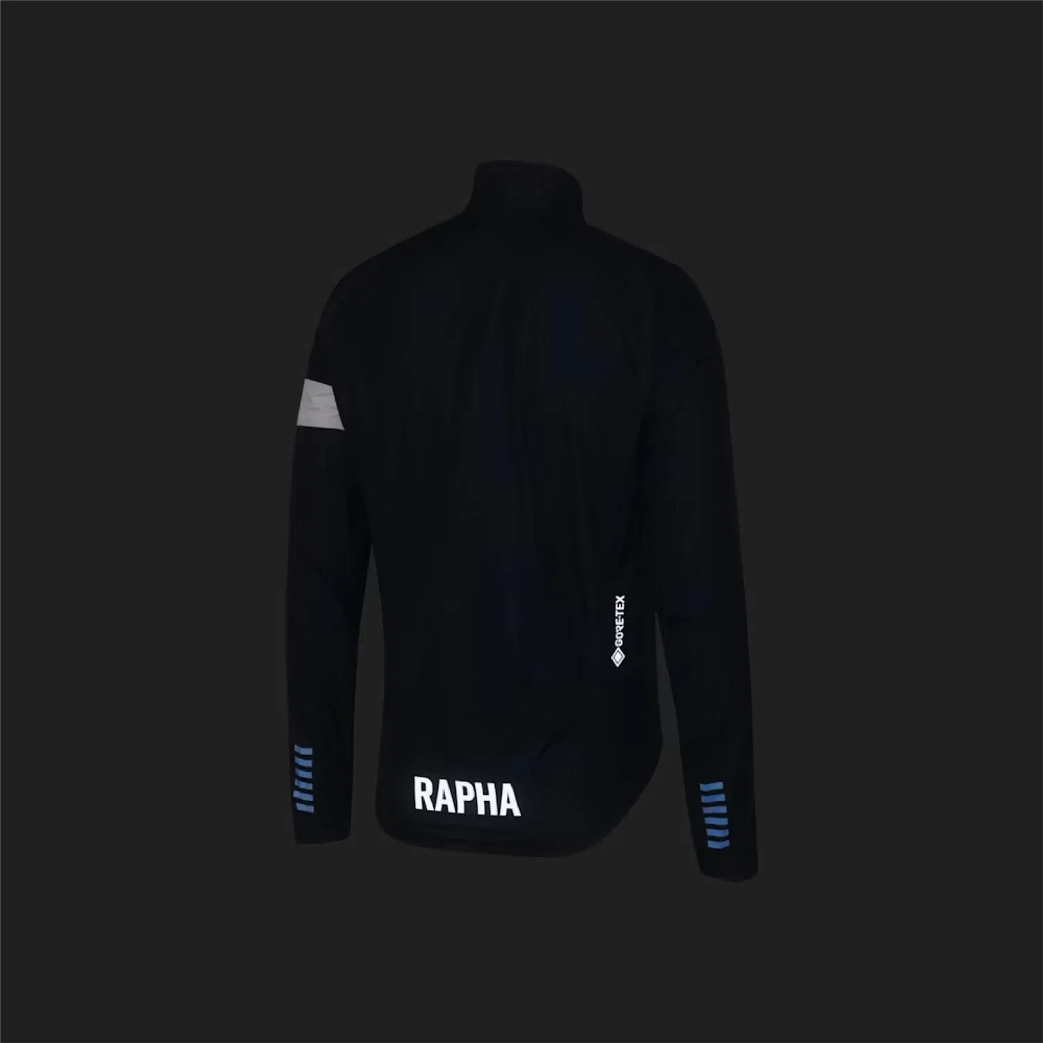 RAPHA Pro Team  GORETEX Rain Jacket - DNW Dark Navy/White - Image 4