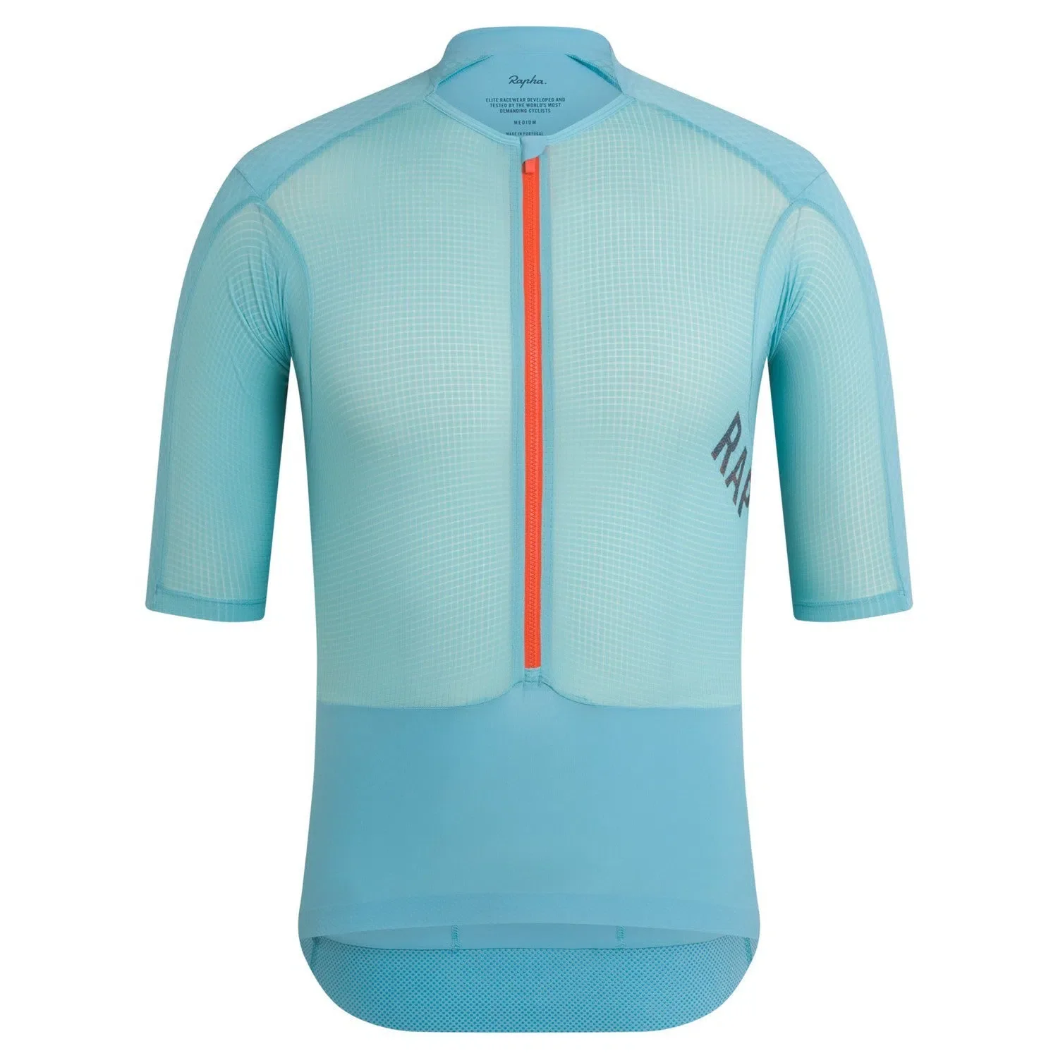 RAPHA Pro Team Gravel Jersey - SWP Light Teal/Dark Orange - Image 2