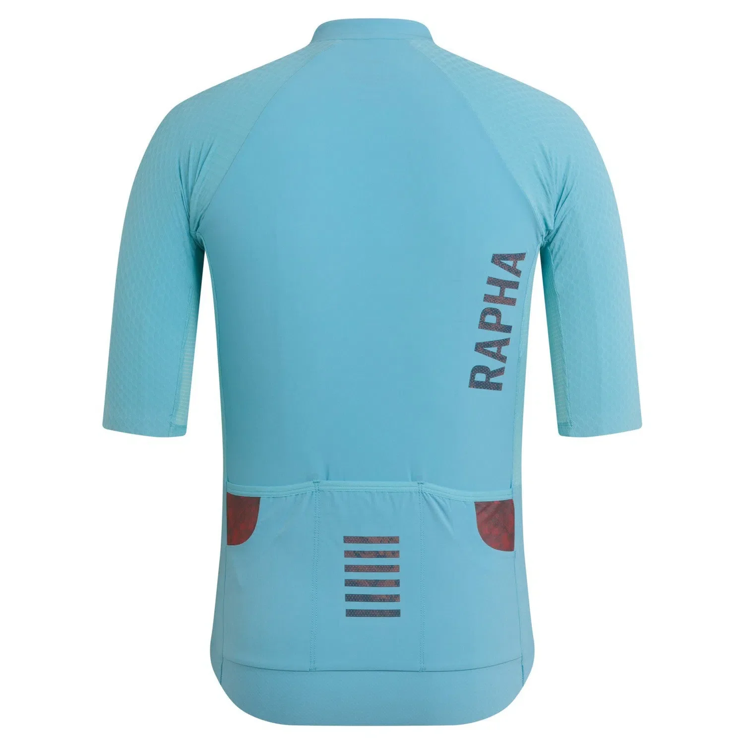 RAPHA Pro Team Gravel Jersey - SWP Light Teal/Dark Orange - Image 5