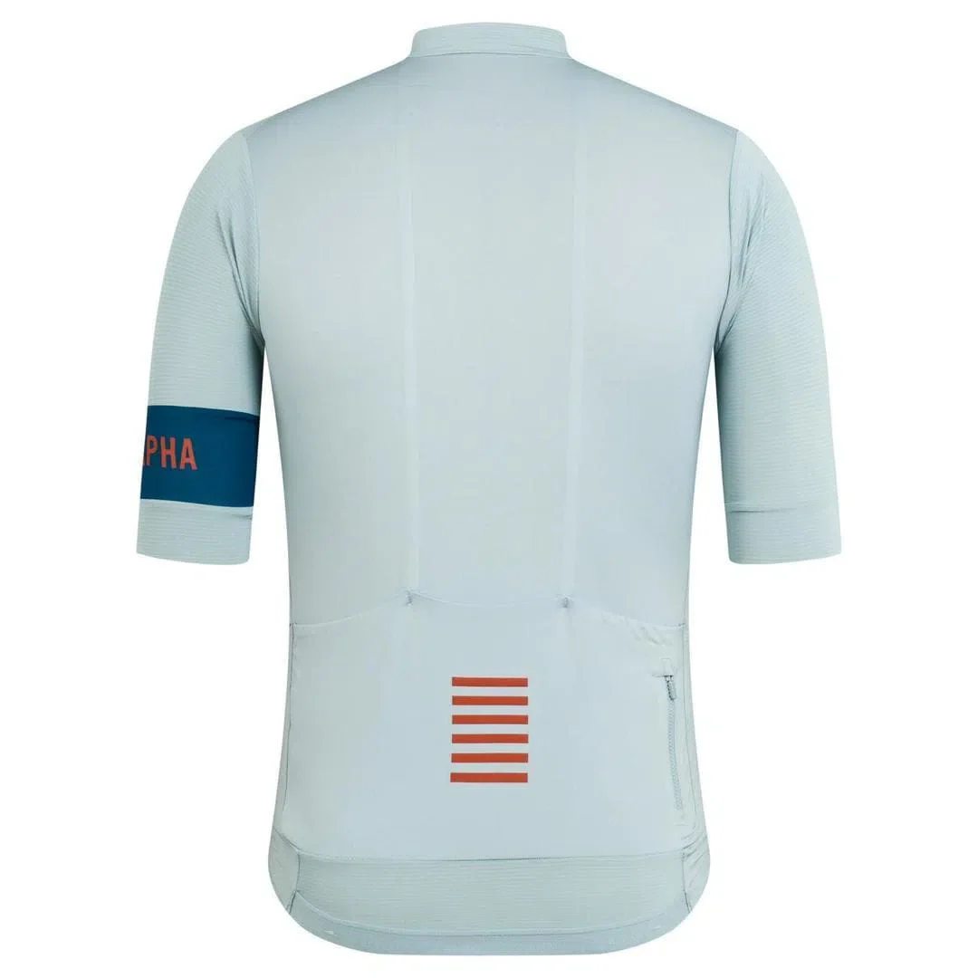 RAPHA Pro Team Jersey - ARS Light Blue/Teal - Image 3