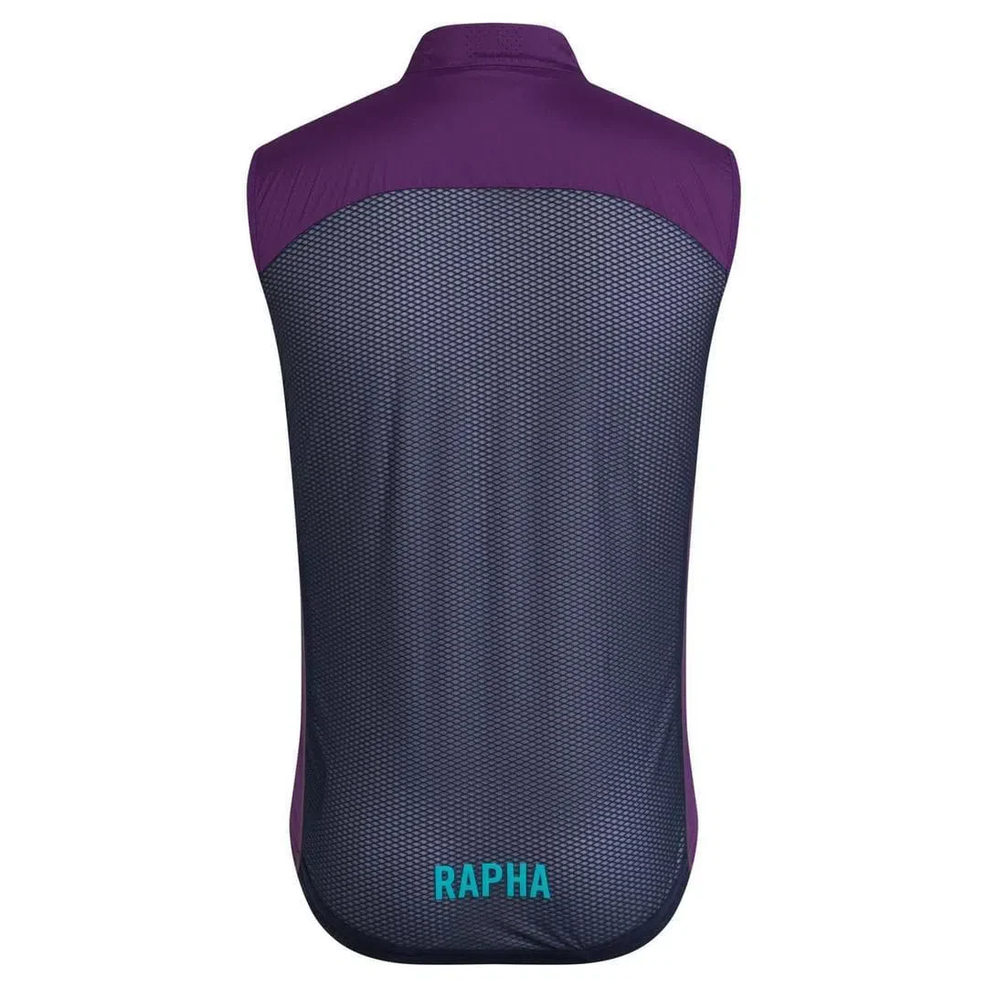 RAPHA Pro Team Lightweight Gilet - BCN Purple/Dark Navy - Image 2