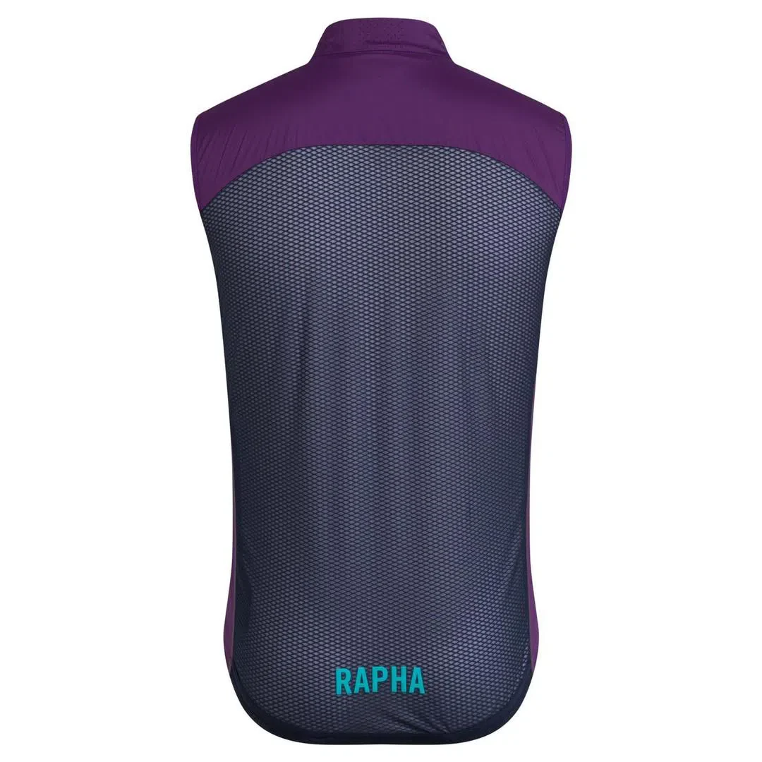 RAPHA Pro Team Lightweight Gilet - BCN Purple/Dark Navy - Image 4