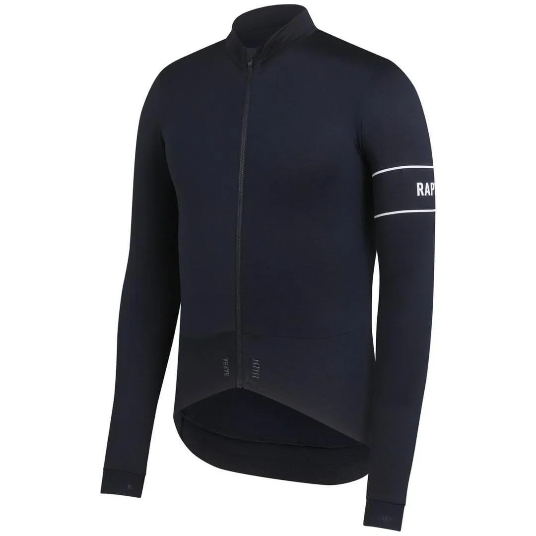 RAPHA Pro Team Long Sleeve Jersey - DNW Dark Navy/White - Image 3