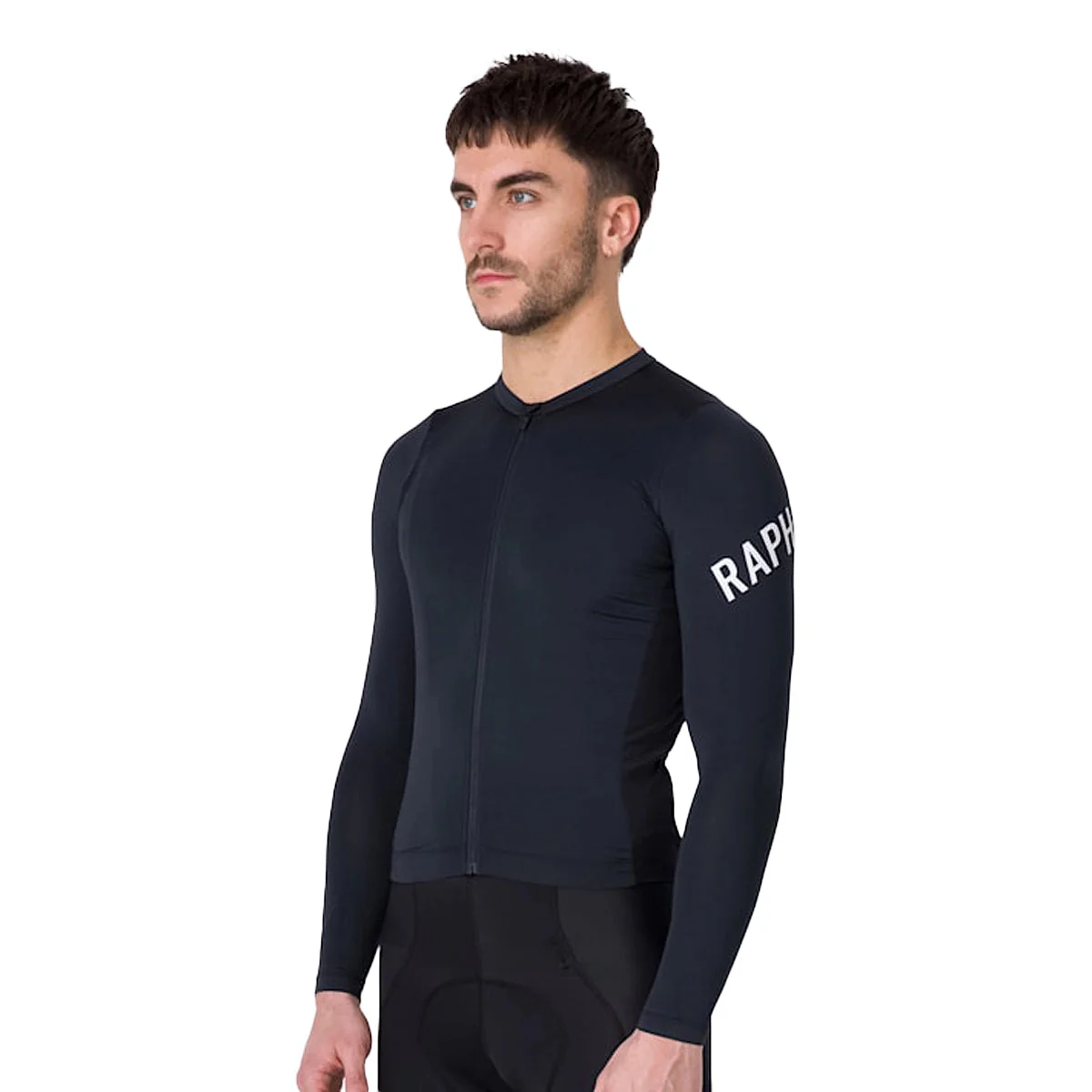 RAPHA Pro Team Long Sleeve Lightweight Jersey - AGH Anthracite/Graphite - Image 4