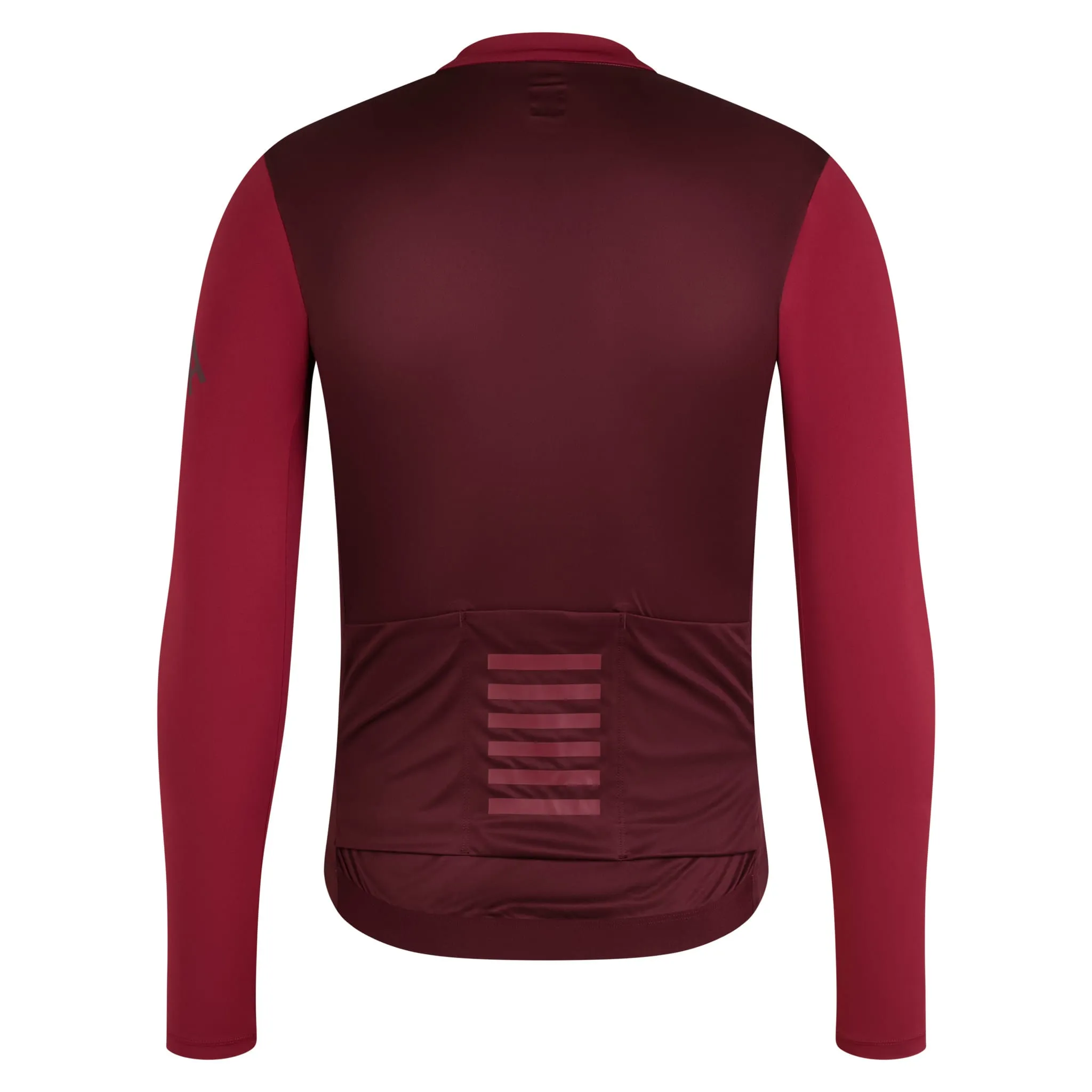 RAPHA Pro Team Long Sleeve Lightweight Jersey - COP Burgundy/Port - Image 3