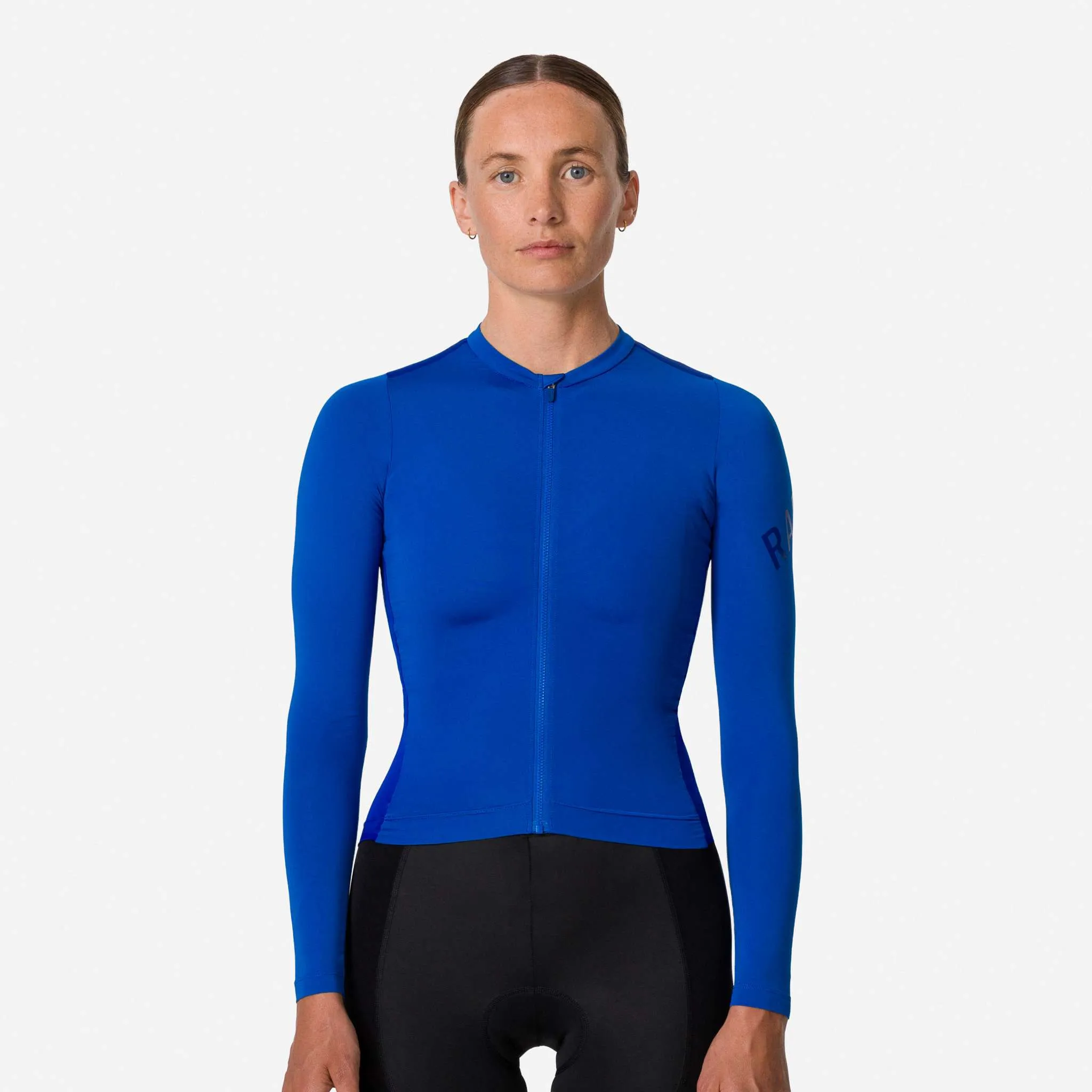 RAPHA Pro Team Long Sleeve Lightweight Women Jersey - BOU Light Blue/Blue - Image 3