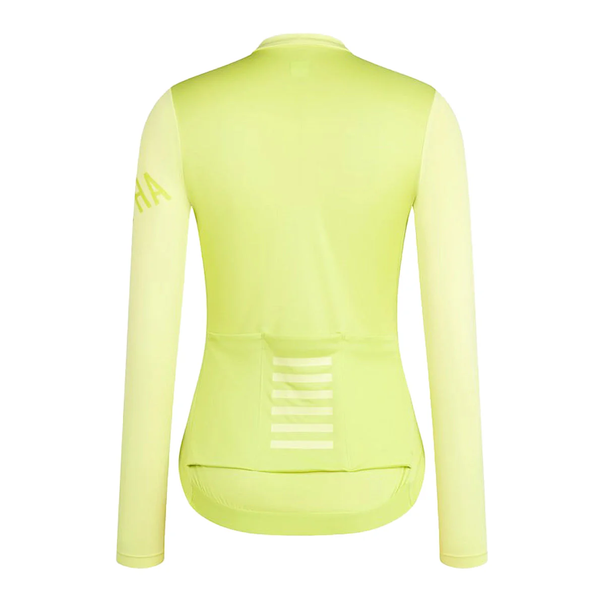 RAPHA Pro Team Long Sleeve Lightweight Women Jersey - LWL Lime Green/Bright Lime - Image 2