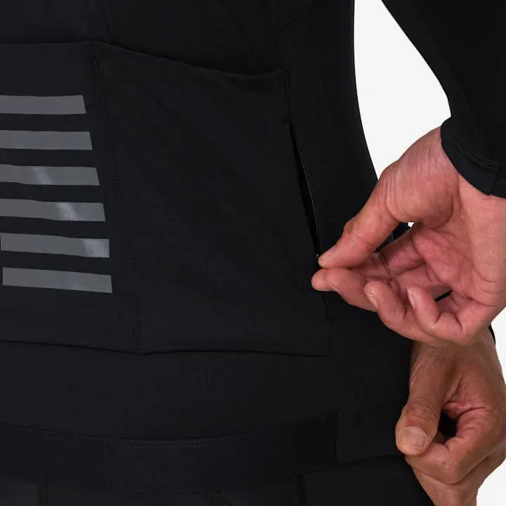 RAPHA Pro Team Long Sleeve Midweight Jersey - BLW Black/White - Image 6
