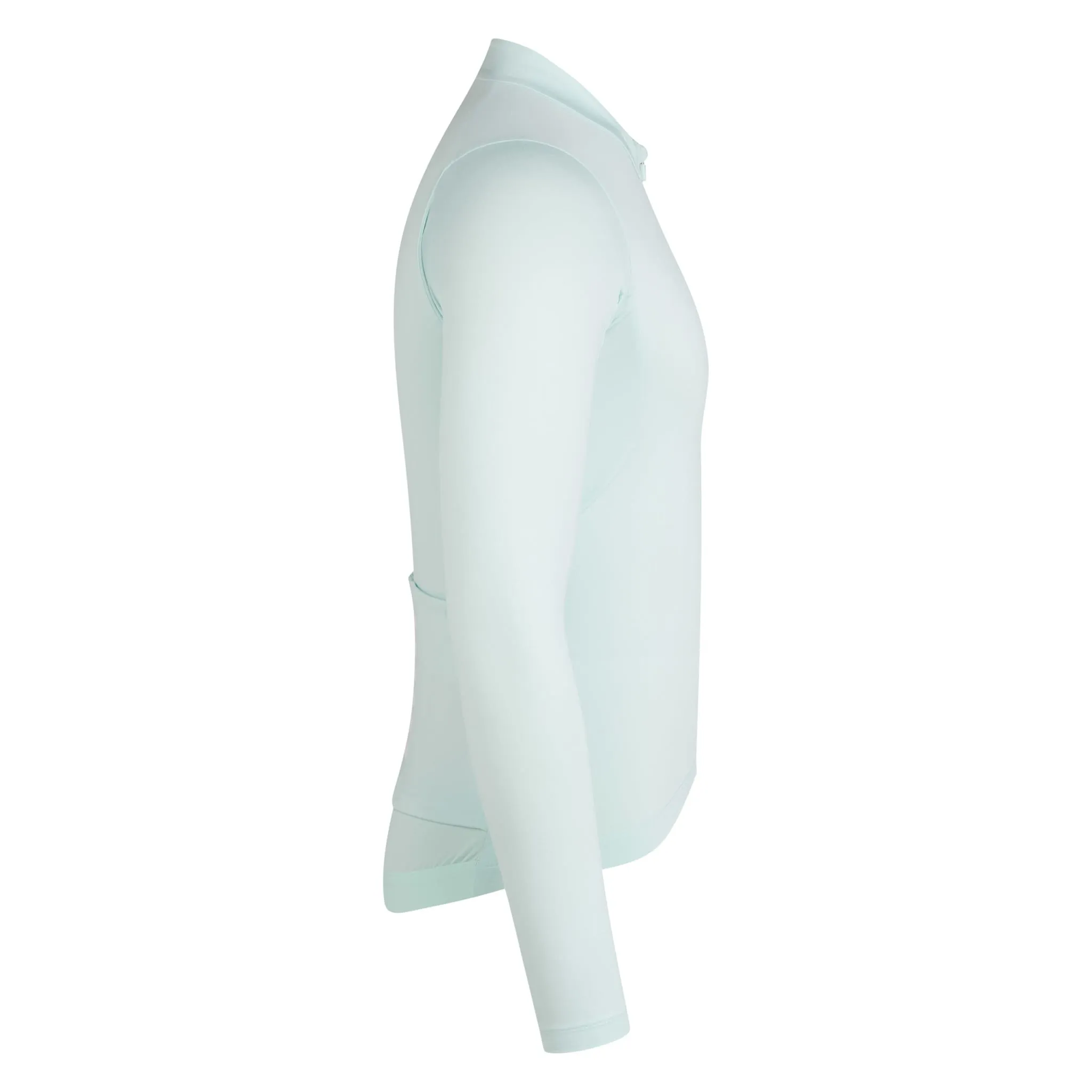 RAPHA Pro Team Long Sleeve Midweight Jersey - FAW Aqua/White - Image 4