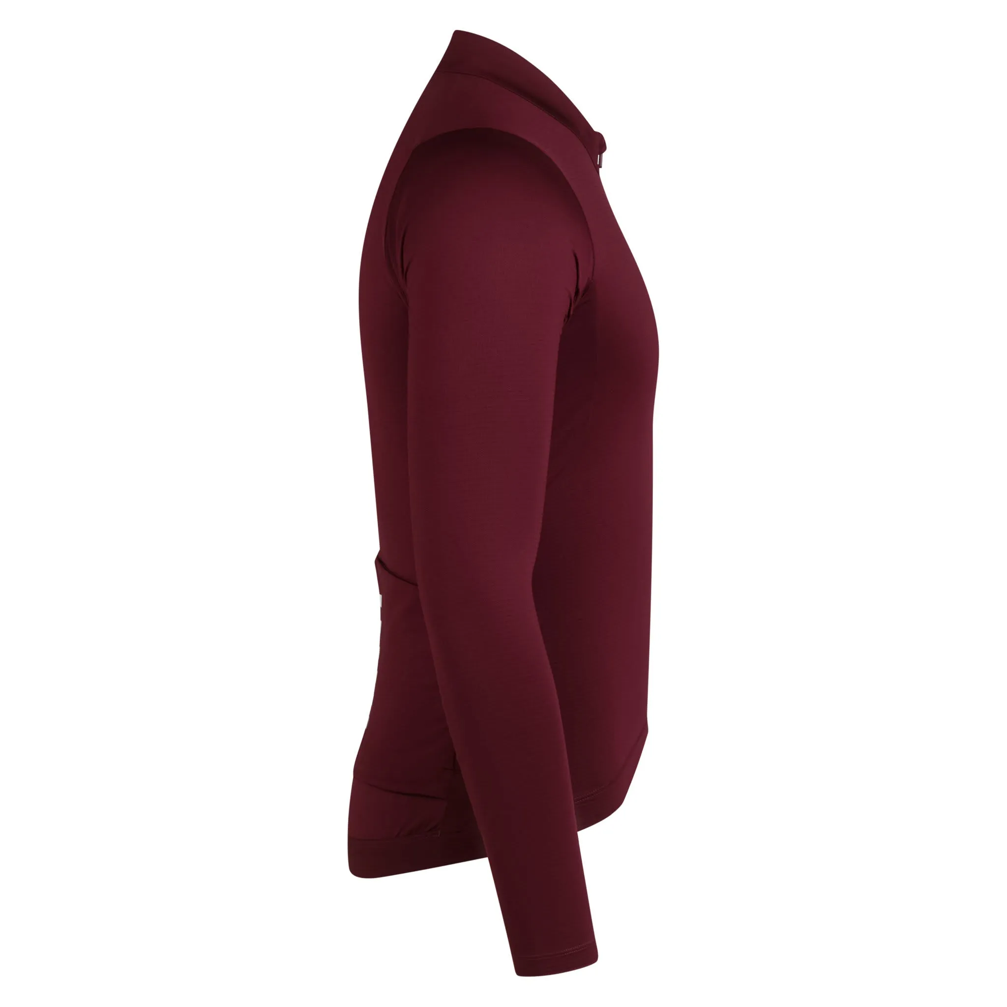 RAPHA Pro Team Long Sleeve Midweight Jersey - PRY Port/White - Image 4