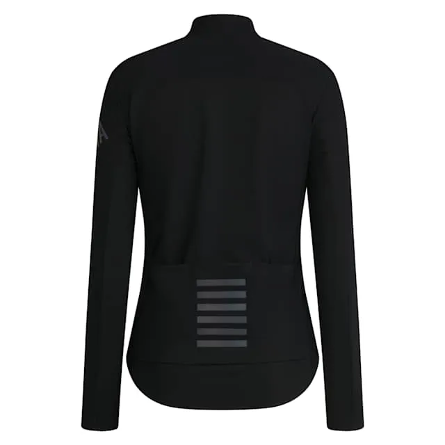 RAPHA Pro Team Long Sleeve Shadow Women Jersey - BLW Black/White - Image 2