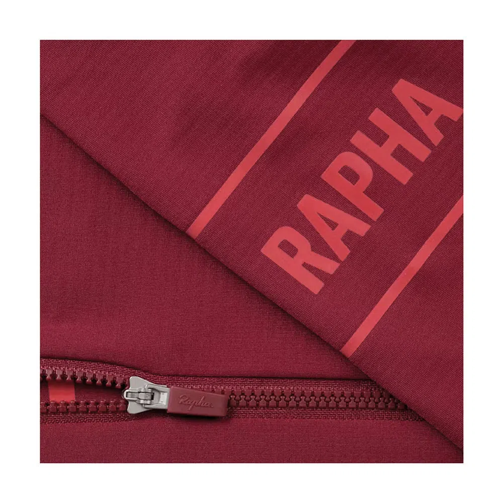 RAPHA Pro Team Long Sleeve Thermal Jersey AW2023 - BFS Dark Red - Image 10