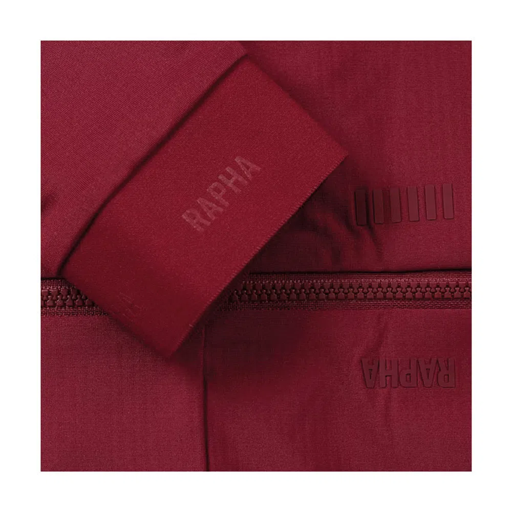 RAPHA Pro Team Long Sleeve Thermal Jersey AW2023 - BFS Dark Red - Image 11