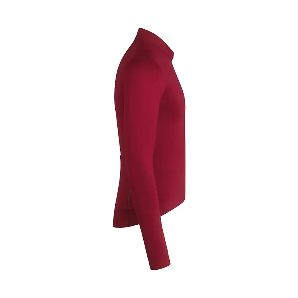 RAPHA Pro Team Long Sleeve Thermal Jersey AW2023 - BFS Dark Red - Image 4