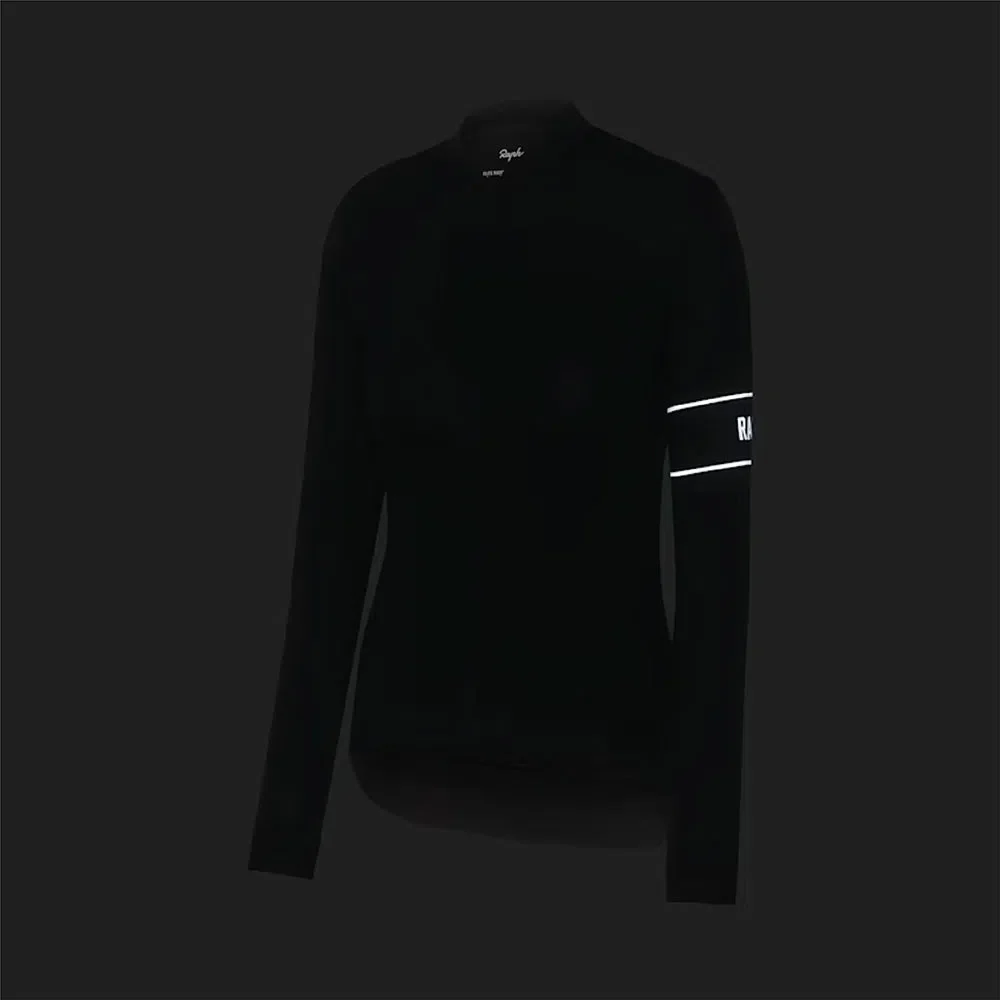 RAPHA Pro Team Thermal Long Sleeve Women Jersey - BLW Black - Image 5