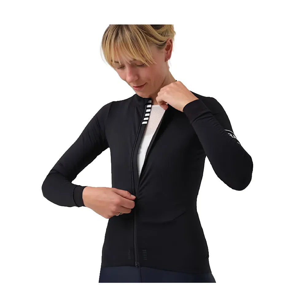 RAPHA Pro Team Thermal Long Sleeve Women Jersey - BLW Black - Image 7