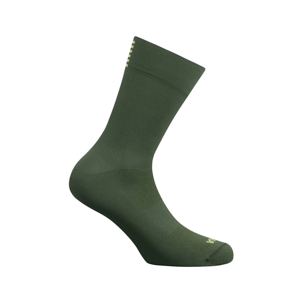 RAPHA Pro Team Socks Regular - KGL Kombu Green / Sunny Lime - Image 2