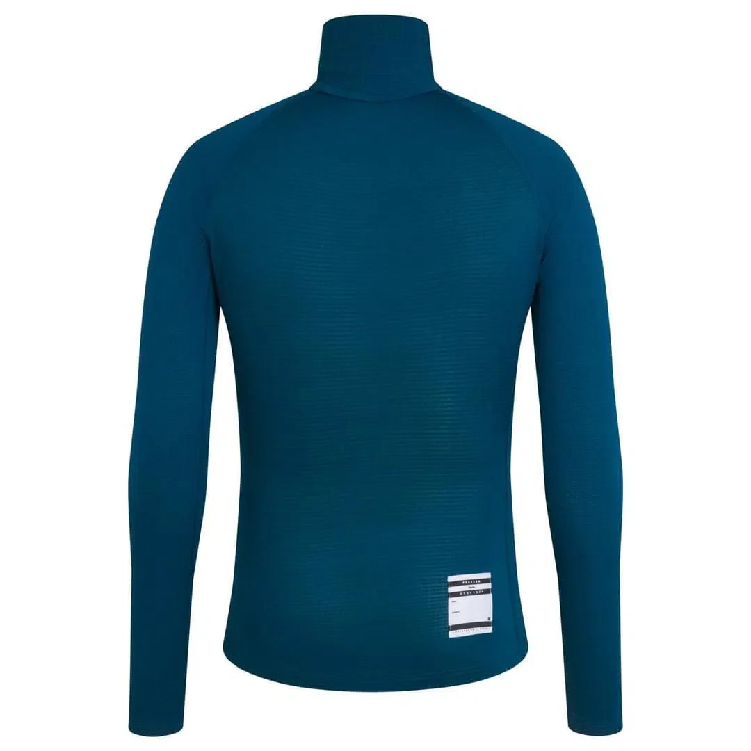 RAPHA Pro Team Thermal Base Layer Long Sleeve - SBN Teal/Dark Navy - Image 2