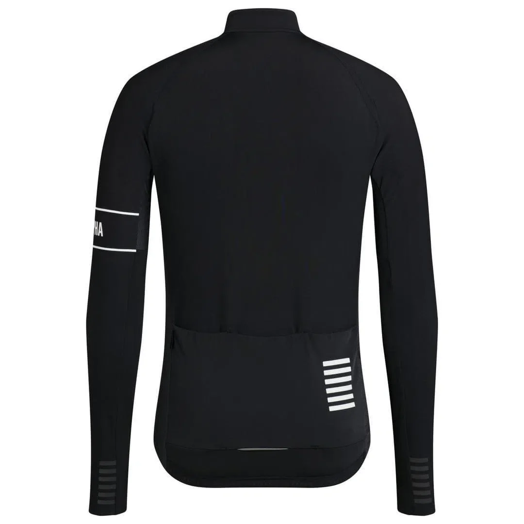 RAPHA Pro Team Thermal Long Sleeve Jersey - Black - Image 2