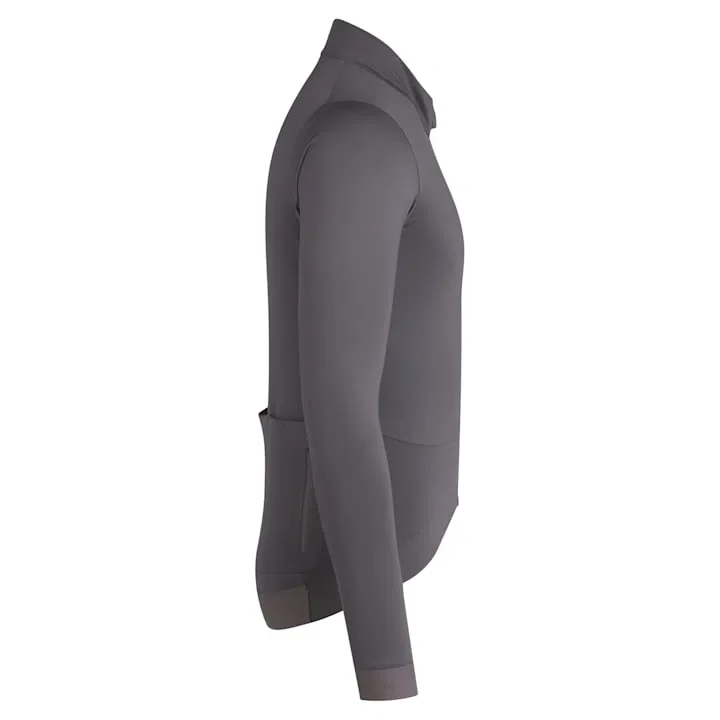 RAPHA Pro Team Thermal Long Sleeve Jersey AW23 - KSC Mushroom/Silver - Image 3