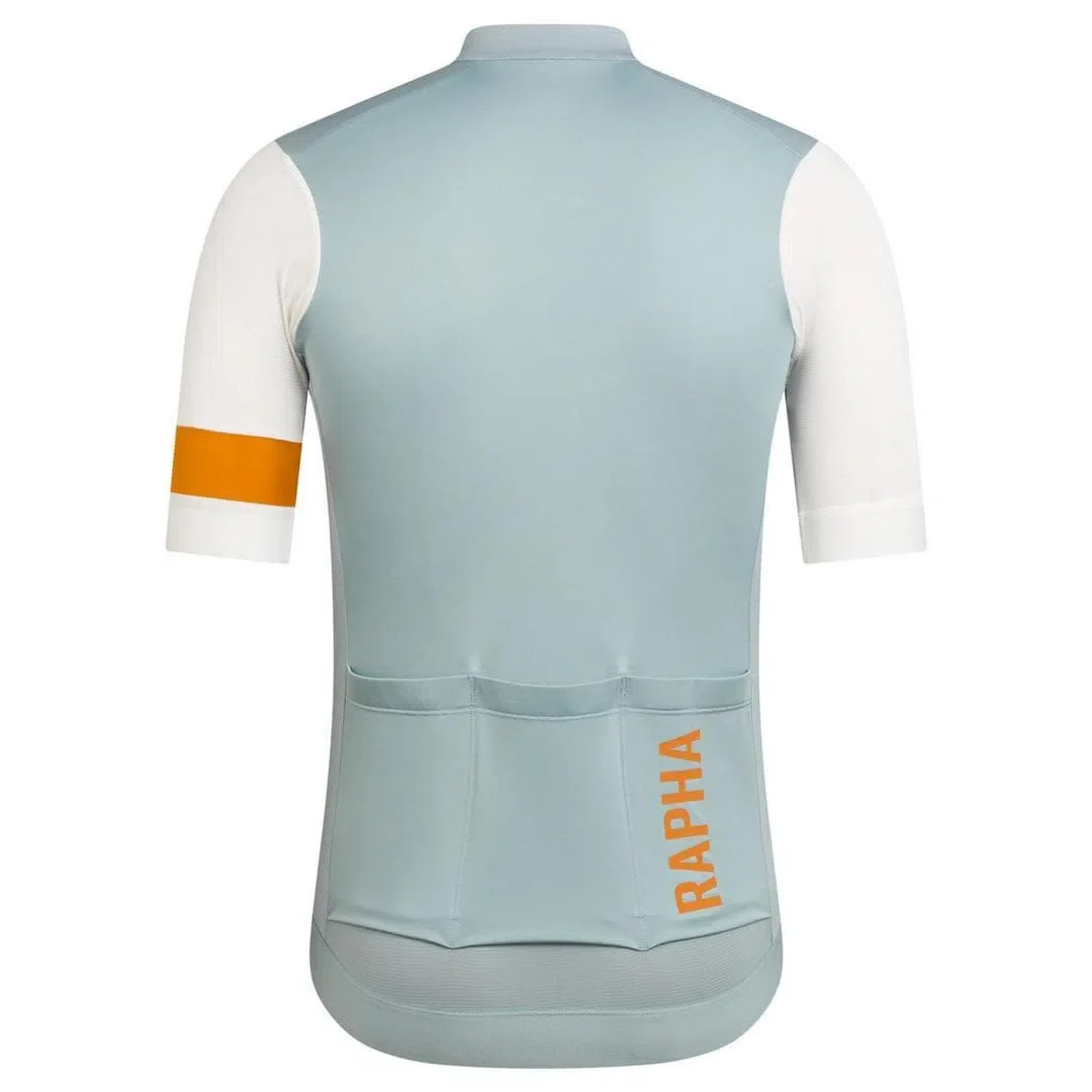 RAPHA Pro Team Training Jersey - AWA Light Blue White - Image 2