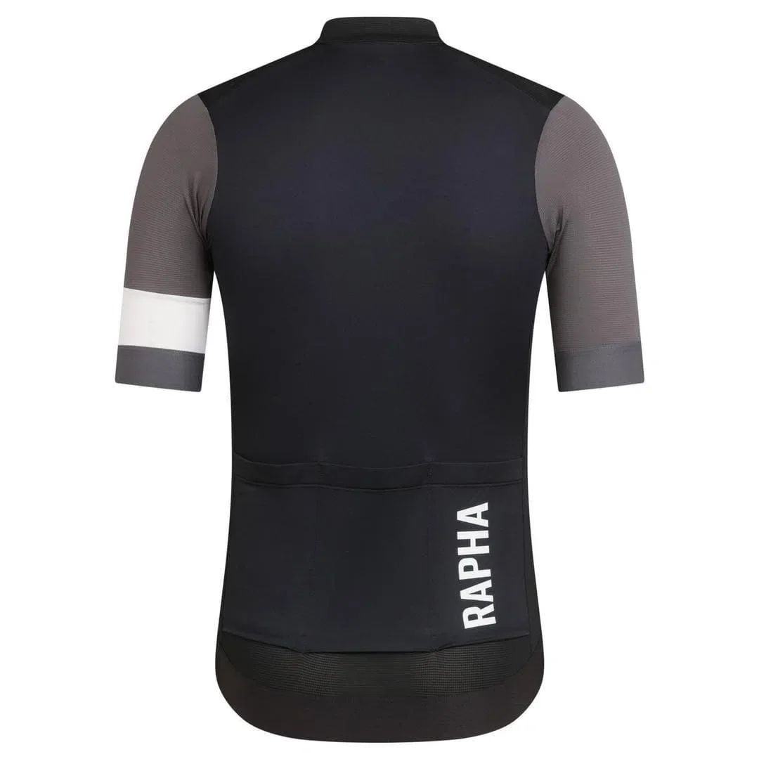 RAPHA Pro Team Training Jersey - BCB Black/Carbon Grey - Image 2