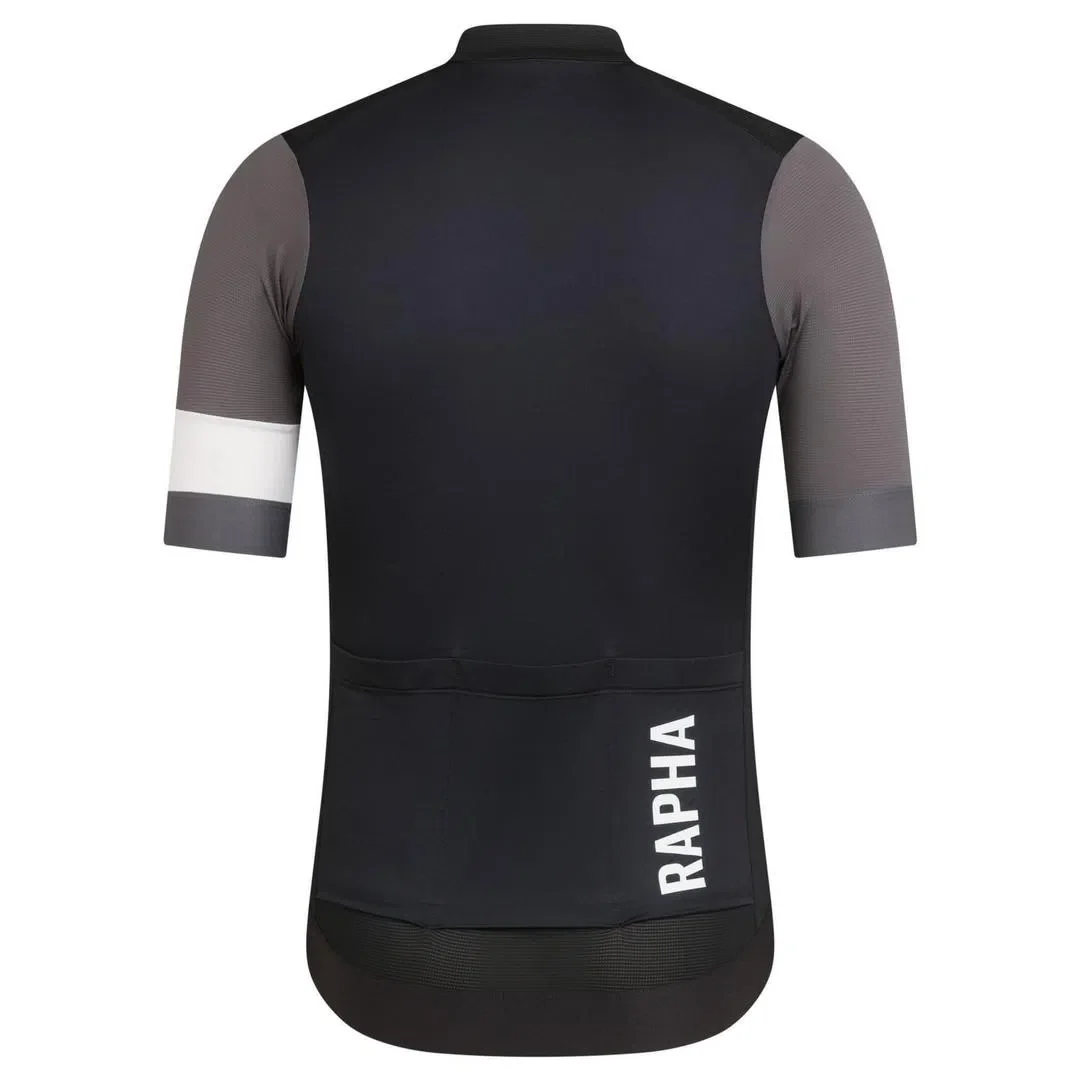 RAPHA Pro Team Training Jersey - BCB Black/Carbon Grey - Image 4