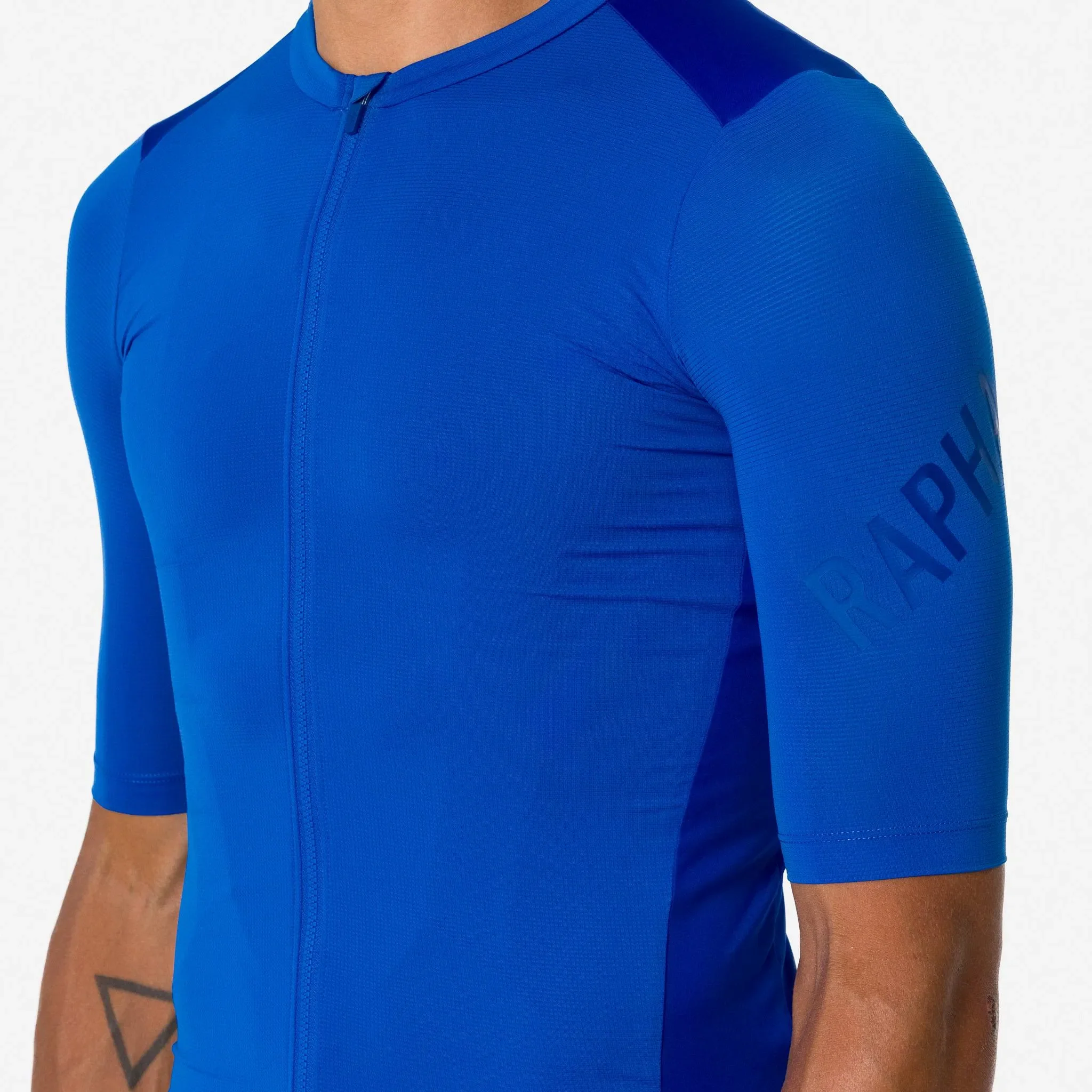 RAPHA Pro Team Training Jersey - Light Blue/Blue - Image 3
