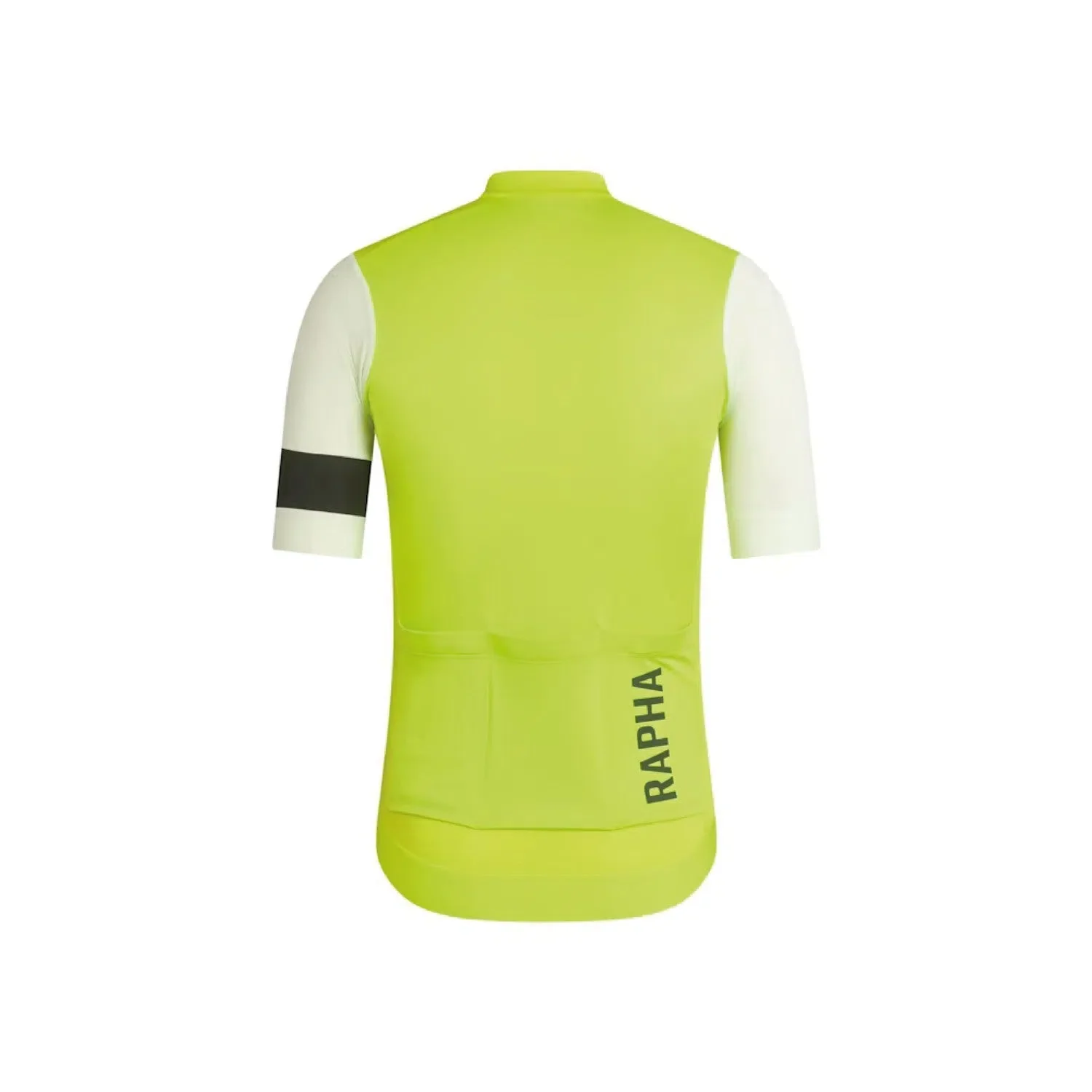 RAPHA Pro Team Training Jersey - LLC Lime Green/Light Green - Image 2