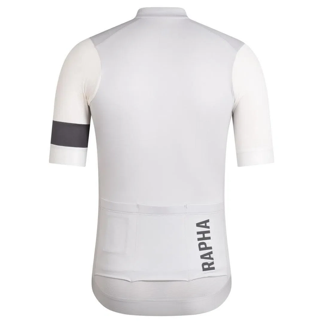 RAPHA Pro Team Training Jersey - MWP Light Grey White - Image 2