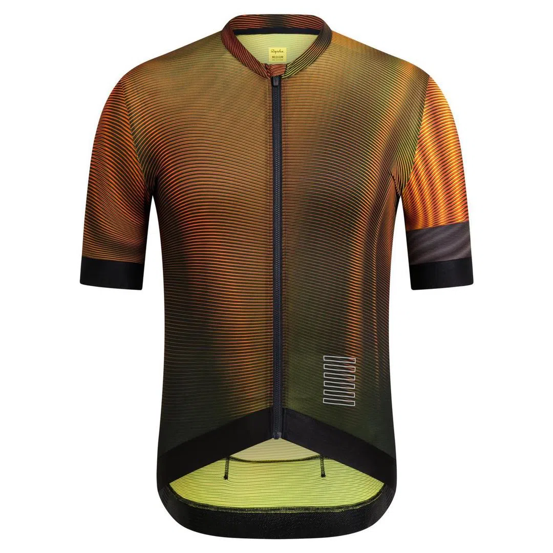 RAPHA Pro Team Training Jersey - Orange Flight Print - Image 2