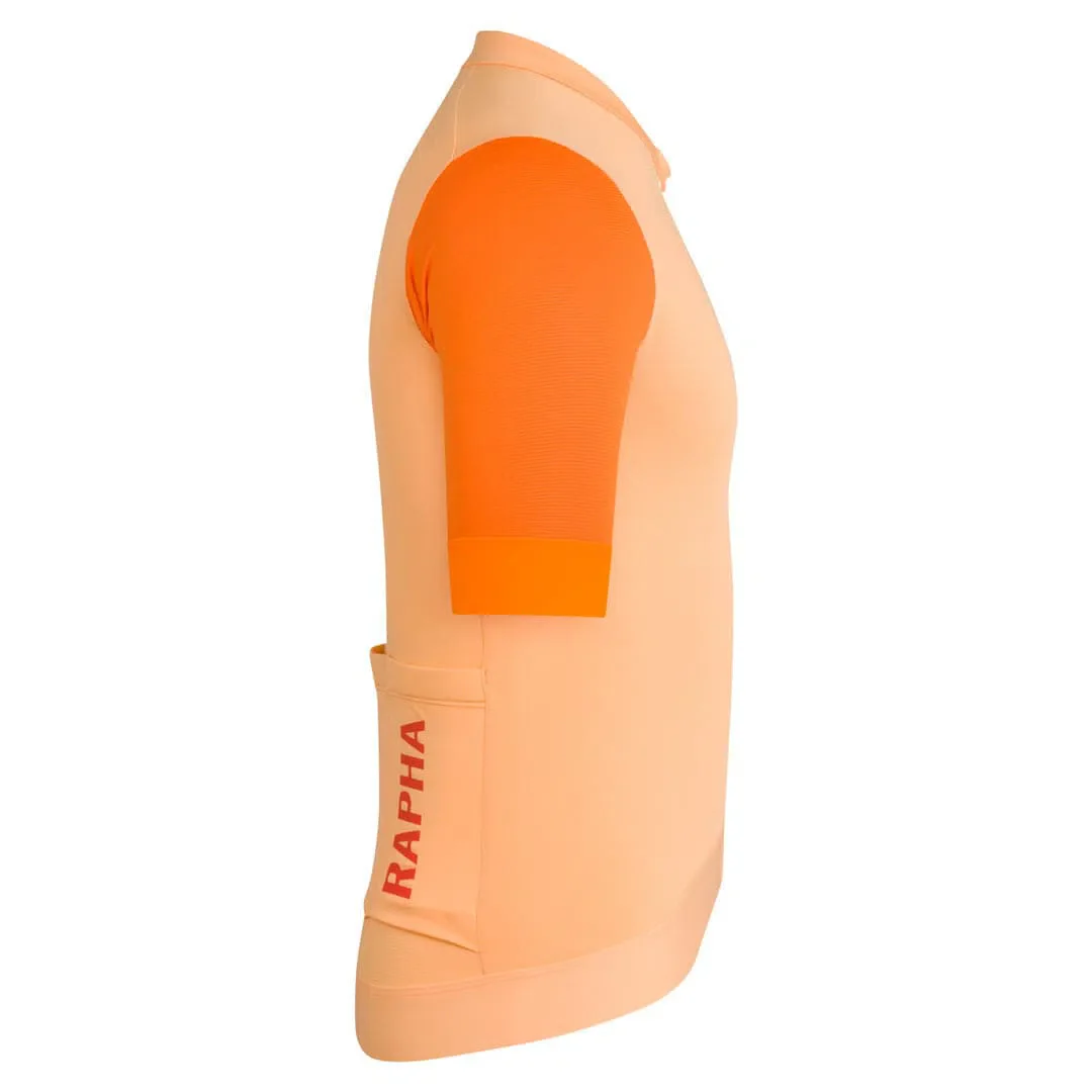 RAPHA Pro Team Training Jersey - PCO Peach/Orange - Image 3