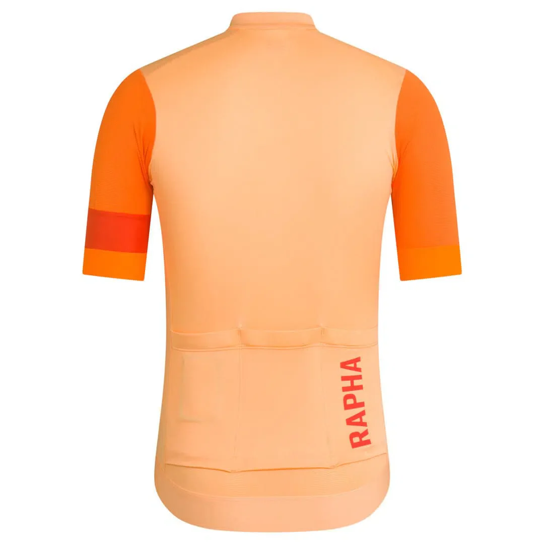 RAPHA Pro Team Training Jersey - PCO Peach/Orange - Image 4