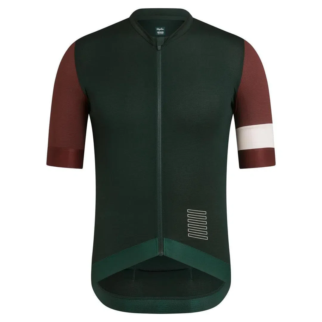 RAPHA Pro Team Training Jersey - SBB Dark Green Brown