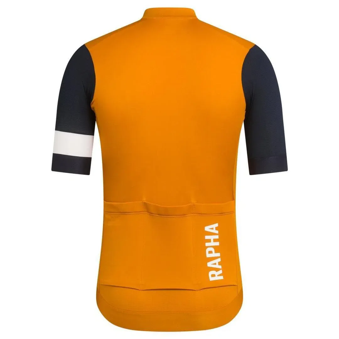 RAPHA Pro Team Training Jersey - TDC Mustard/Dark Navy - Image 2