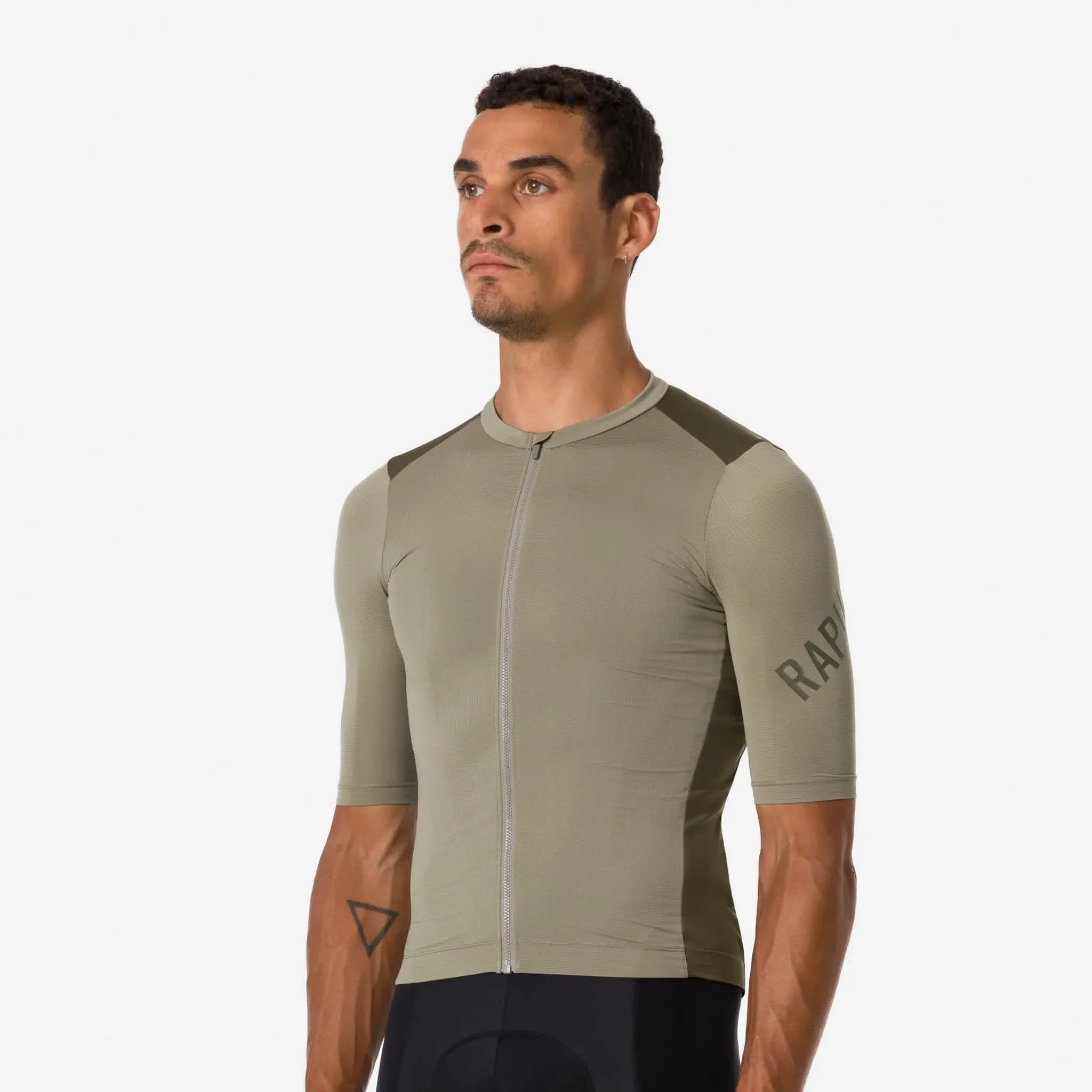 RAPHA Pro Team Training Jersey - VKL Khaki/Moss Green - Image 4