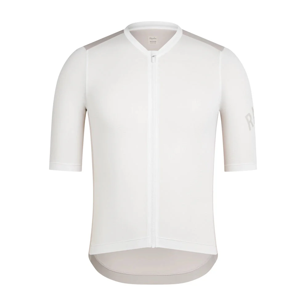 RAPHA Pro Team Training Jersey - WAS White Alyssum/Silver Gray