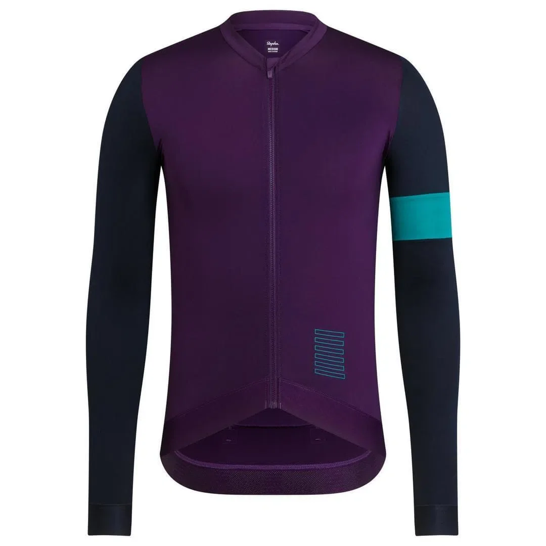 RAPHA Pro Team Training Long Sleeve Jersey - CRS Purple