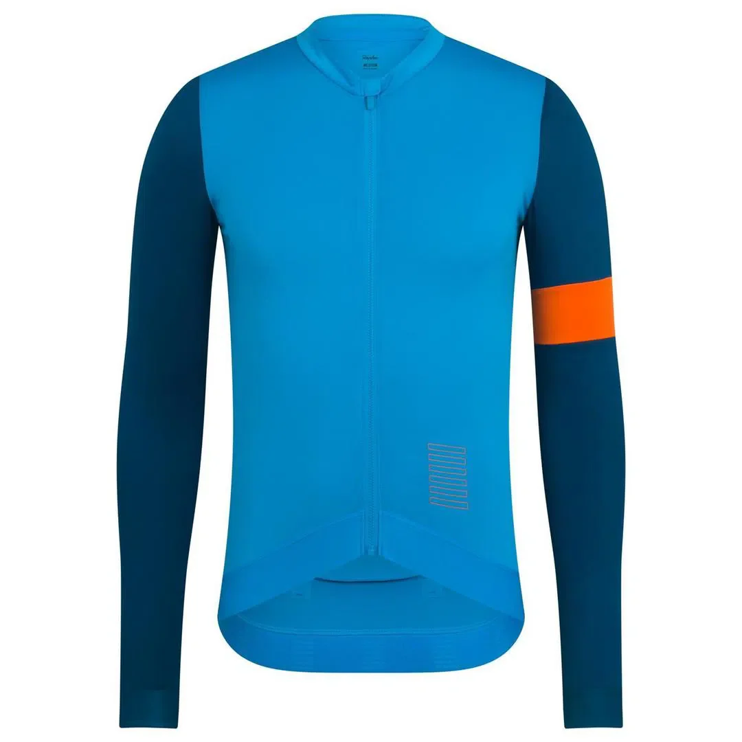 RAPHA Pro Team Training Long Sleeve Jersey - BST Blue/Teal